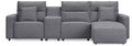 Modmax II Reclining Sectional with Chaise and Console