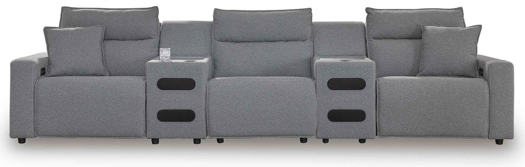 Modmax II Reclining Sectional with Audio Consoles