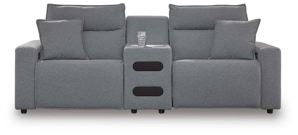 Modmax II Power Reclining Sectional with Audio Console