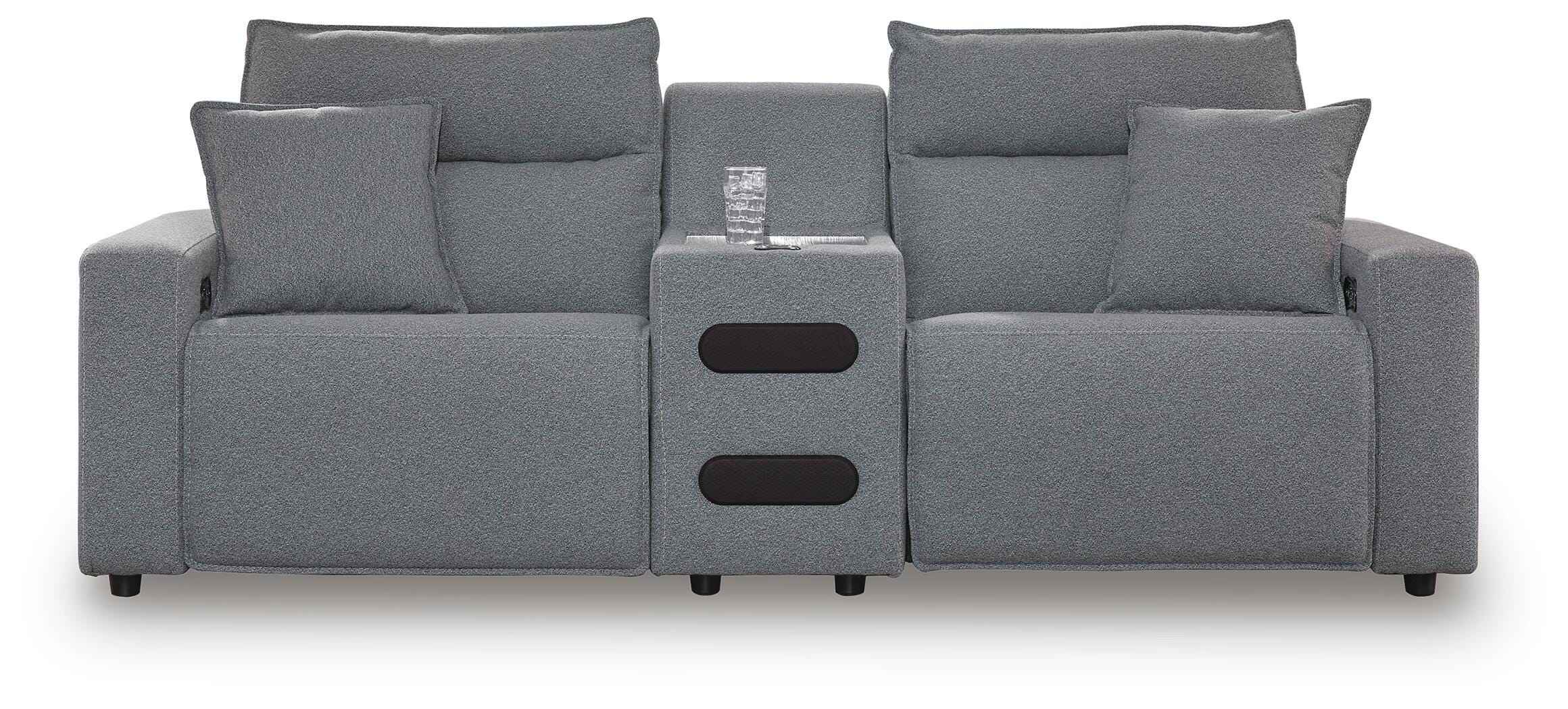 Modmax II Power Reclining Sectional with Audio Console