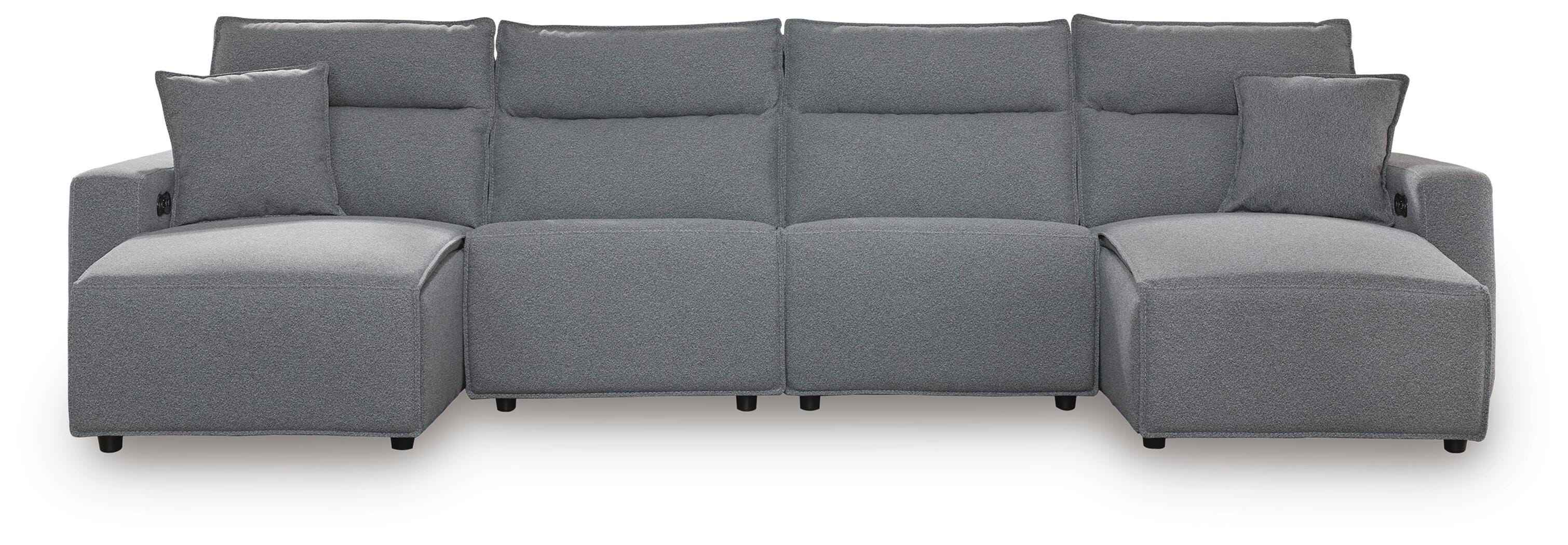 Modmax II Reclining Sectional with Double Chaise