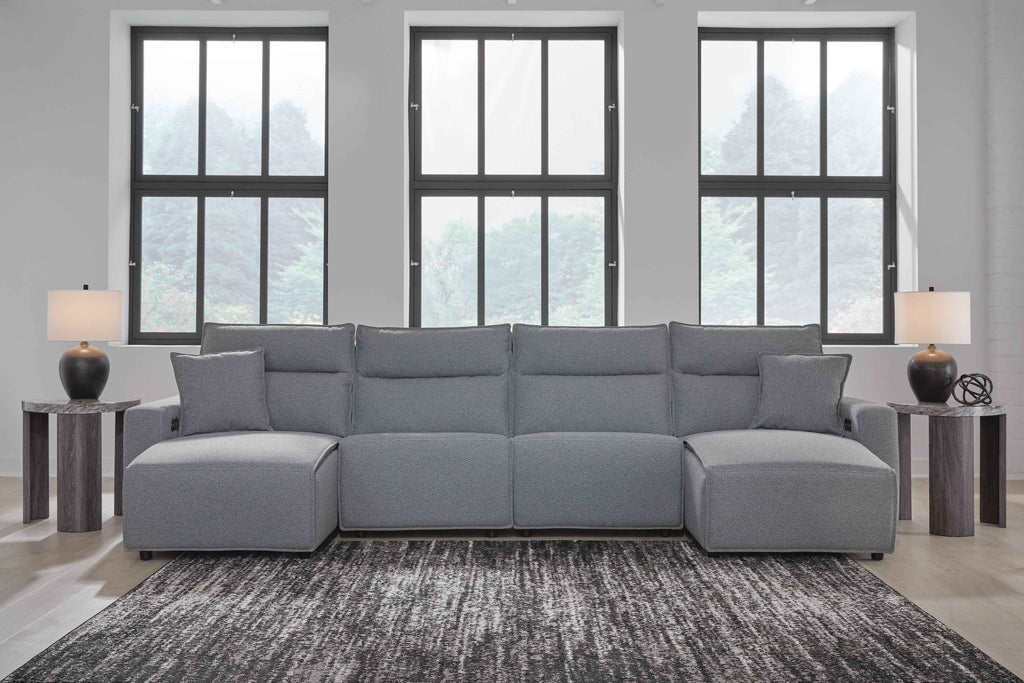 Modmax II Reclining Sectional with Double Chaise