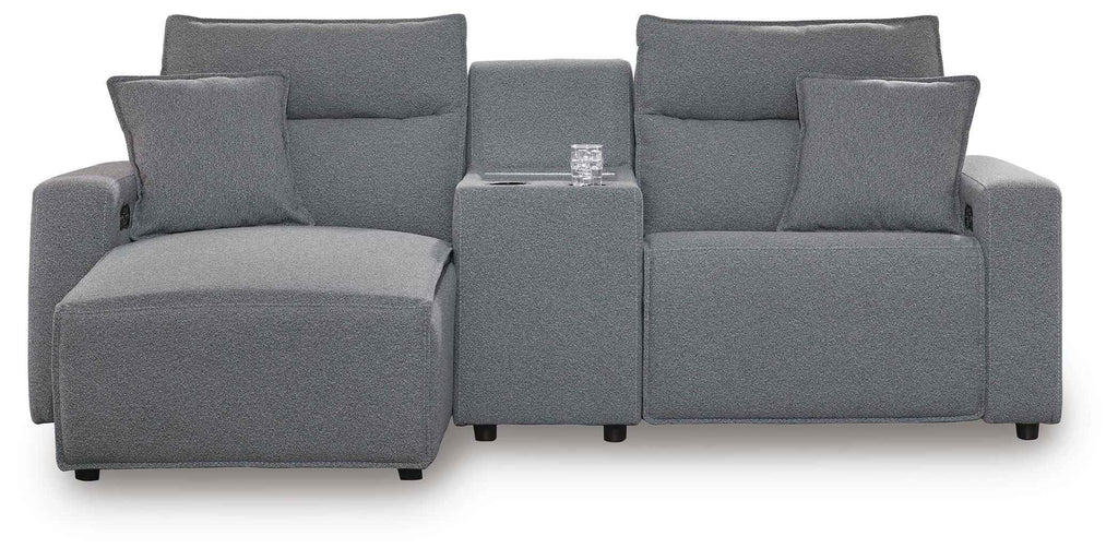 Modmax II Power Reclining Sectional with Chaise and Console