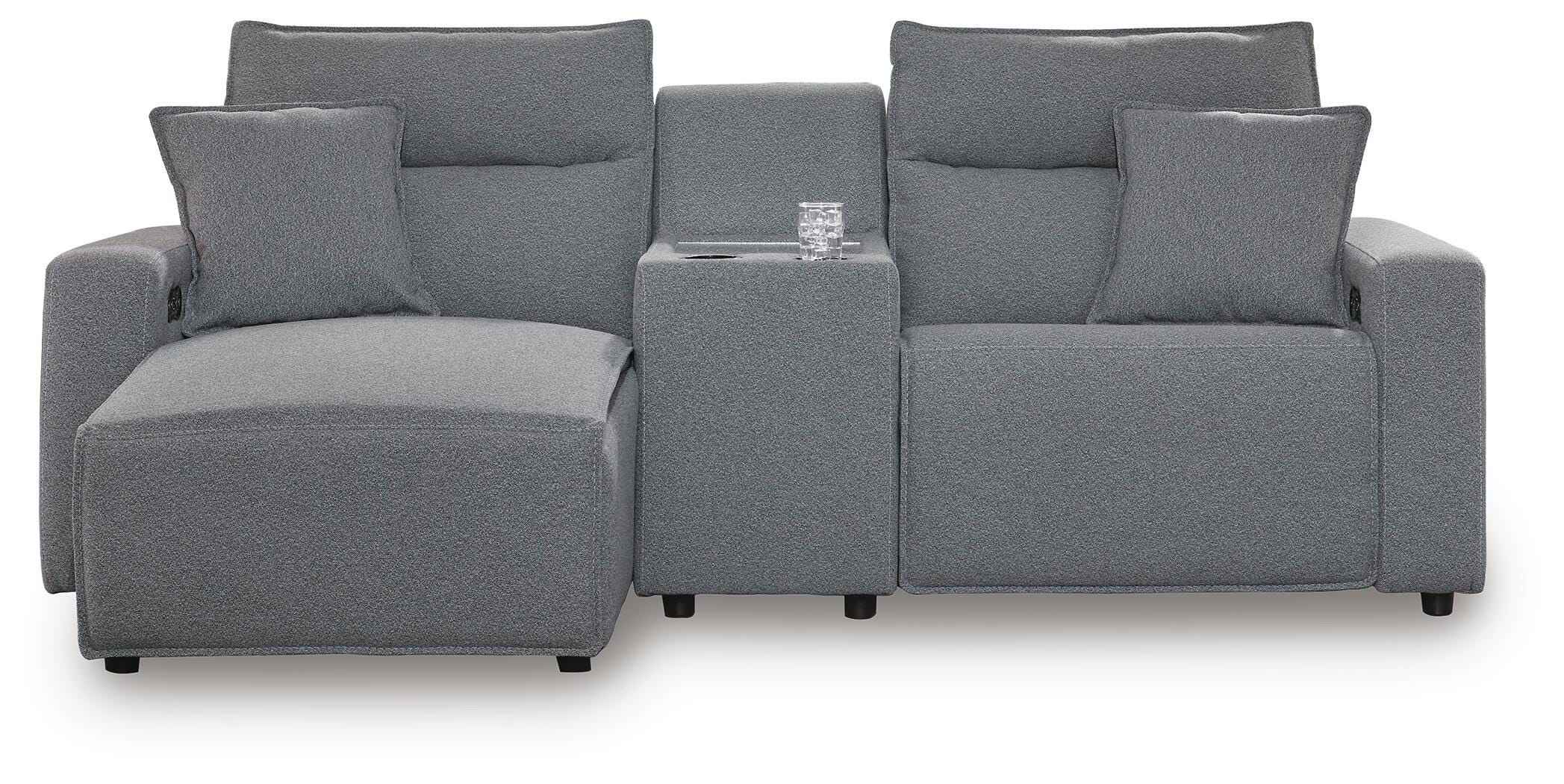 Modmax II Power Reclining Sectional with Chaise and Console