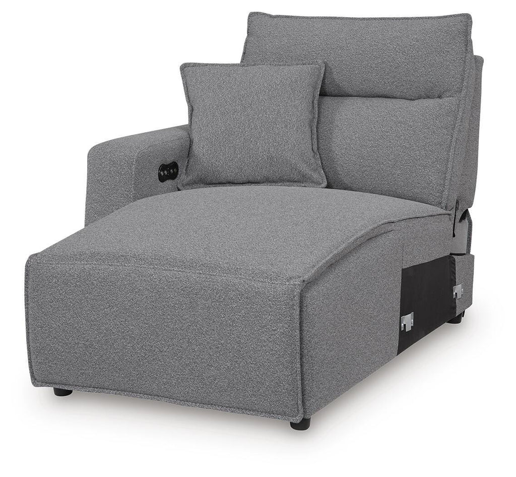 Modmax II Power Reclining Sectional with Chaise and Audio Console
