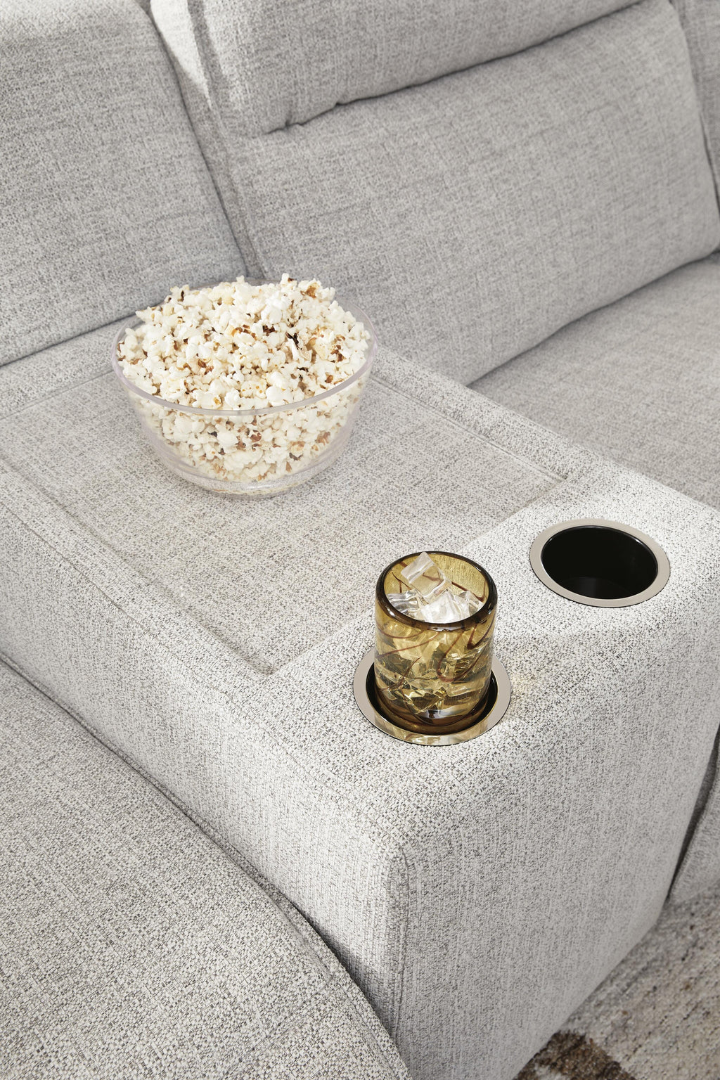 Modmax II Power Reclining Sectional with Chaise and Audio Console