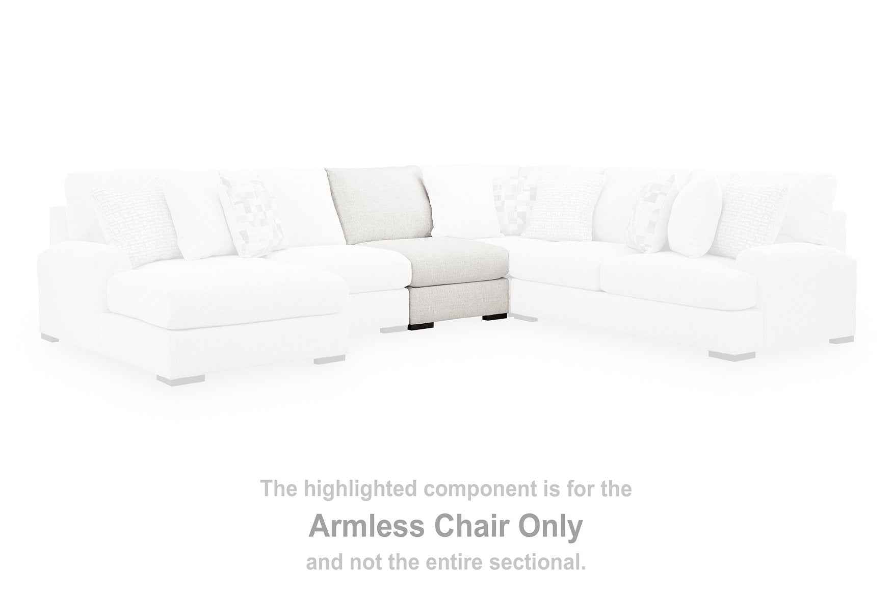 Misty-Lakes Double Chaise Sectional