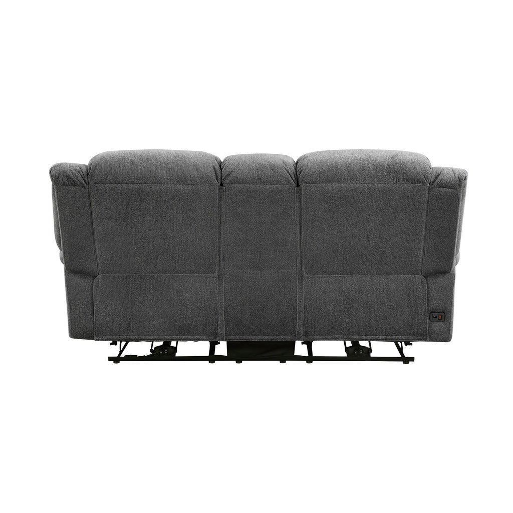 Brennen Power Double Reclining Love Seat With Center Console