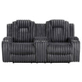 Phyllis Double Reclining Love Seat With Center Console And Cup Holders