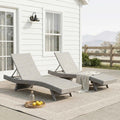 Serene Outdoor Chaise Lounger