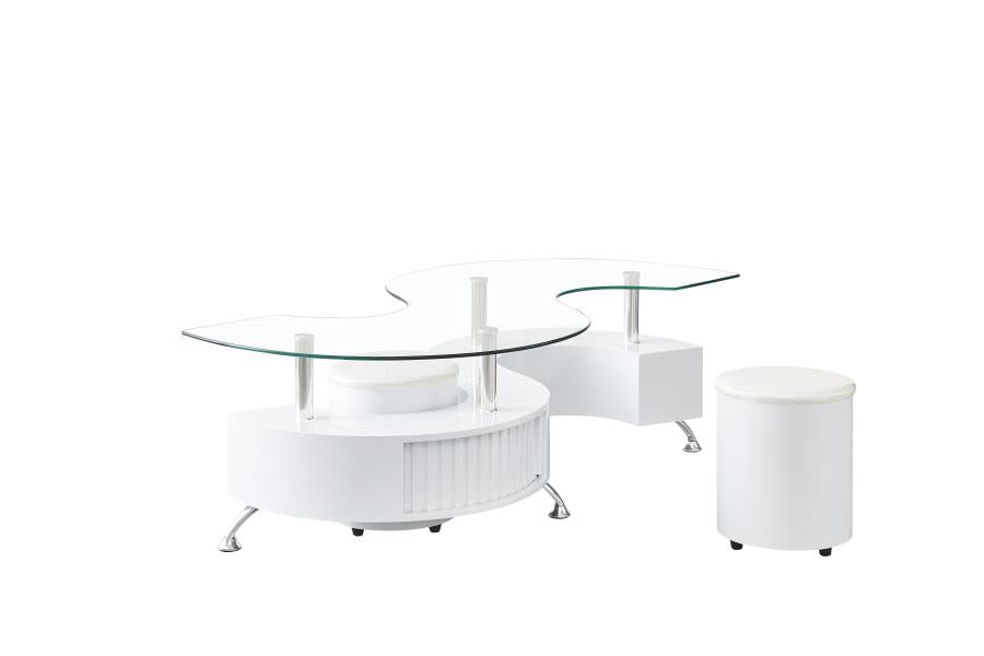 COFFEE TABLE WHITE VIP COASTER