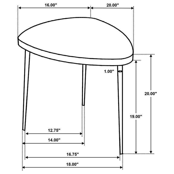 Odessa End & Side Table - VIP FURNITURE (NJ)