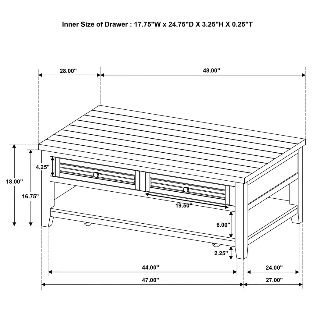 Concord Coffee Table Set