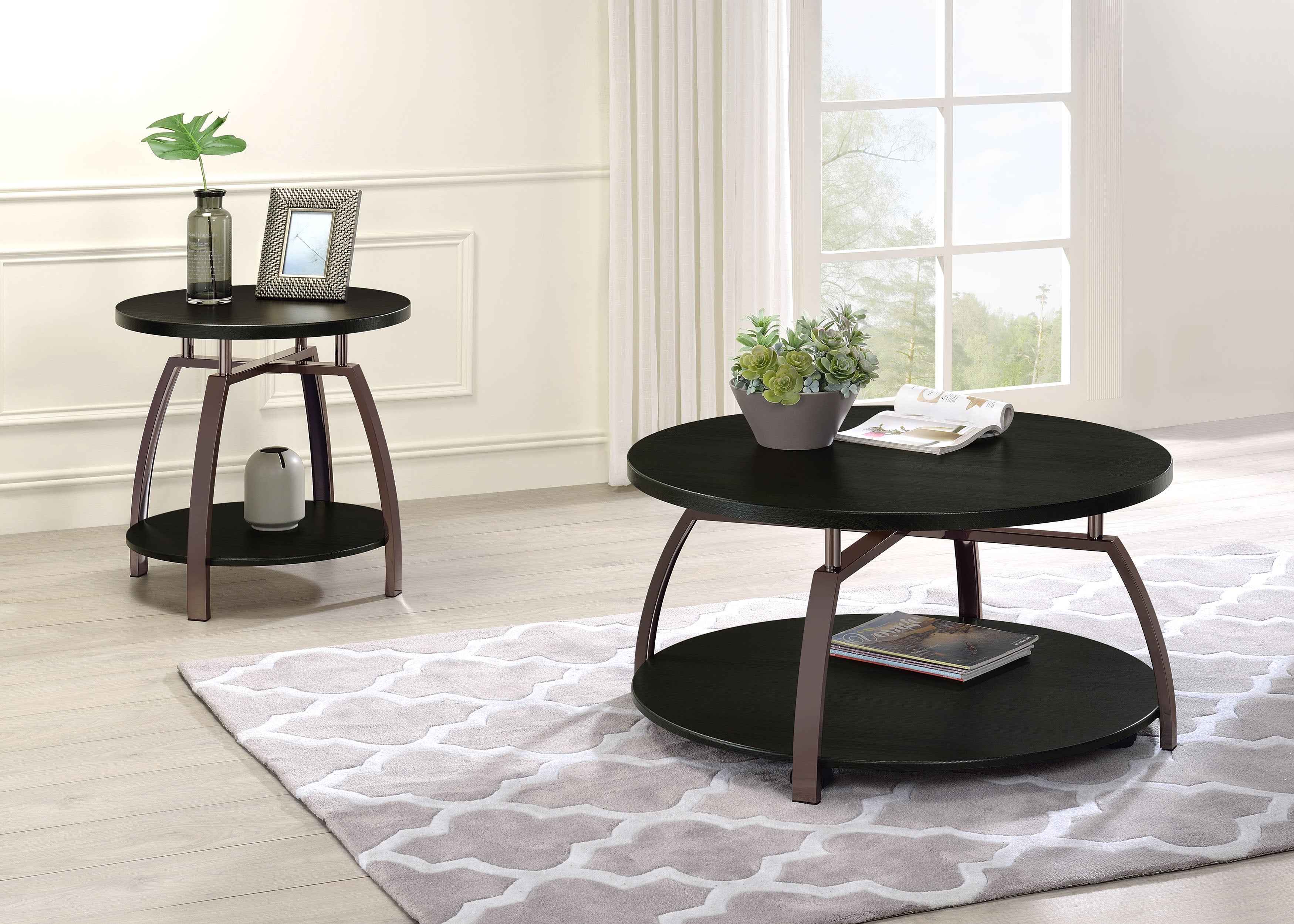 Dacre Mobile Coffee Table Set