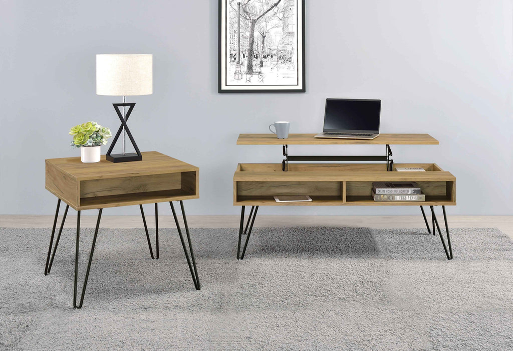 Fanning Lift-Top Coffee Table Set