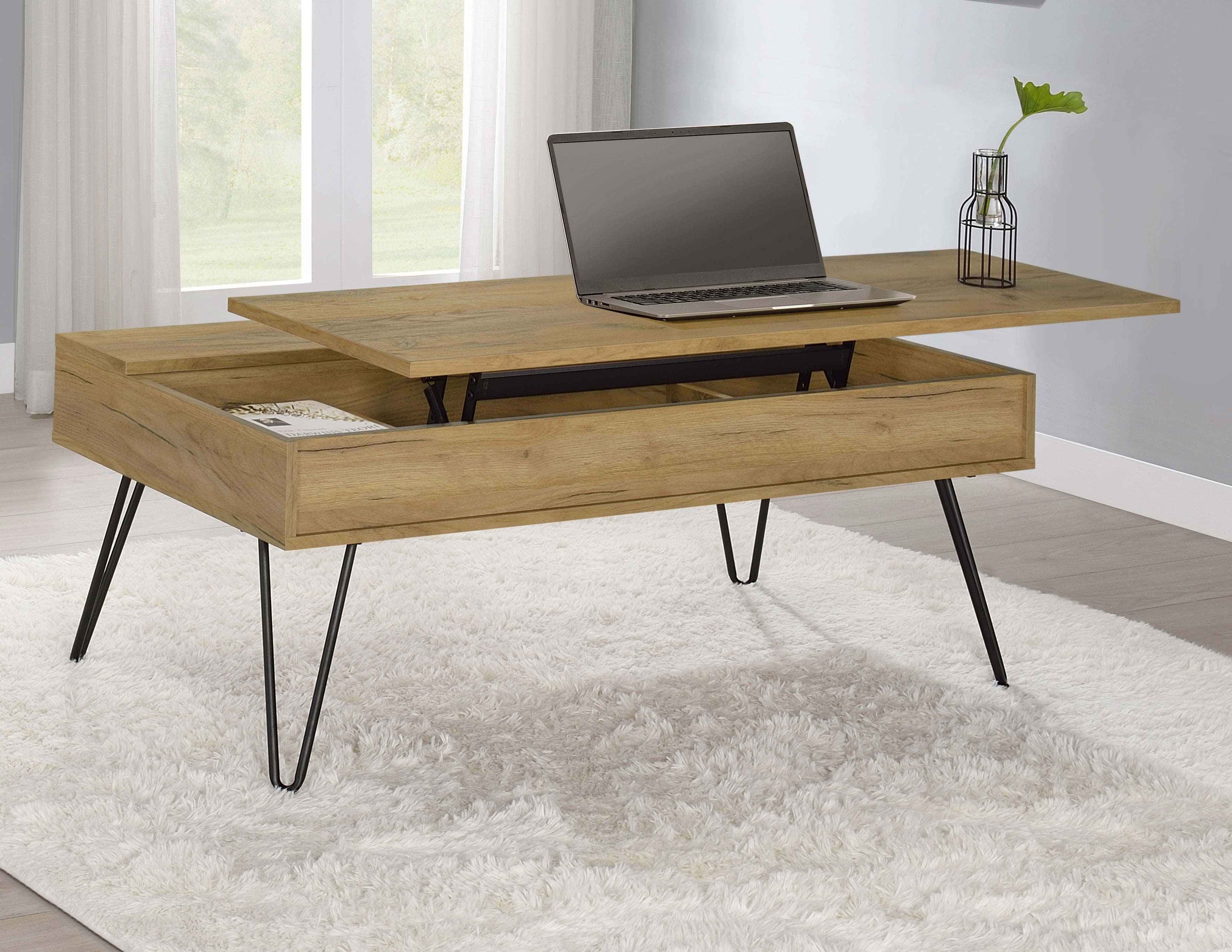 Fanning Lift-Top Coffee Table