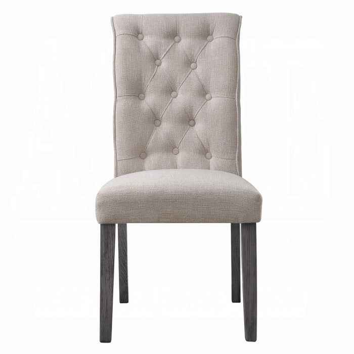 Yabeina Side Chair Set-2