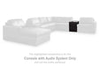 Modmax II Double Chaise Sectional with Audio Consoles