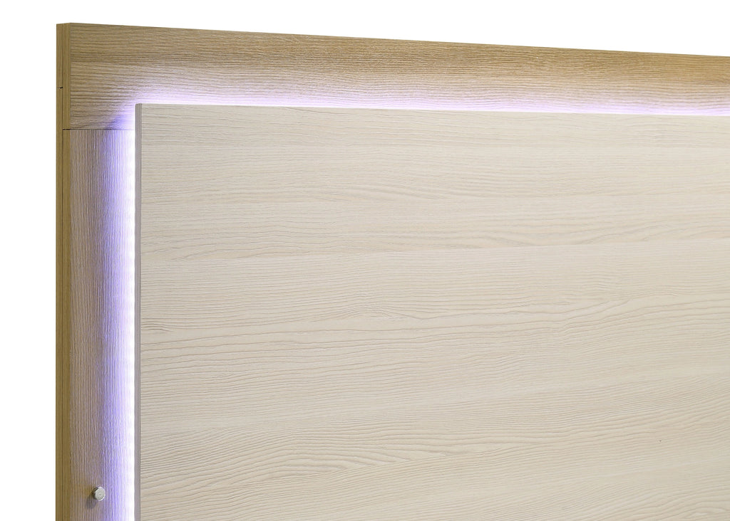 Hyland Panel Bed with LED Lighting