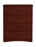 Rowe 4 Drawer Chest in Dark Cherry B2013DC-9