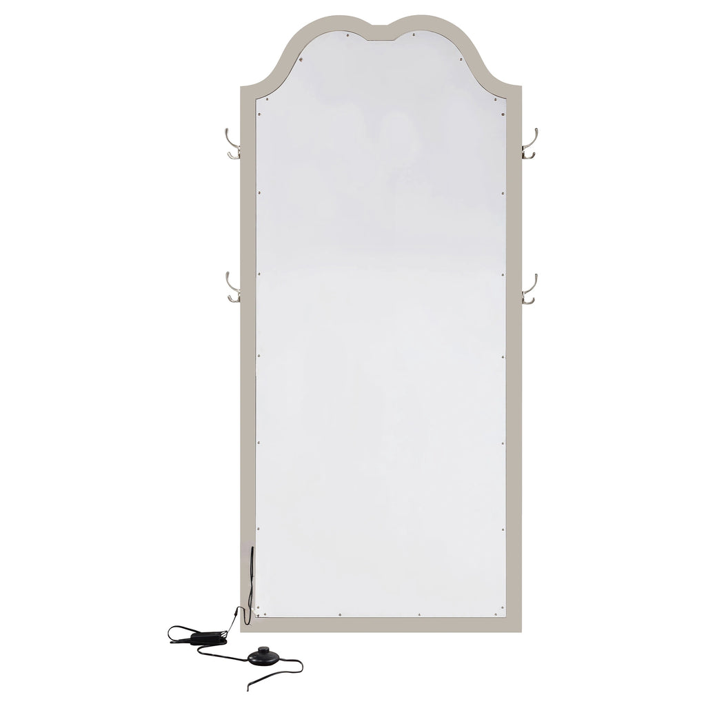 Evangeline Floor Mirror with LED Lighting