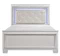 Allura Full Panel Bed in White 1916FW-1*