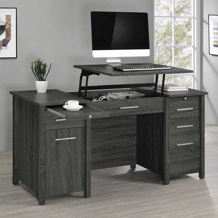 Dylan 4-drawer Lift Top Office Desk - VIP FURNITURE (NJ)
