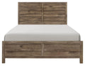 Mandan Full Panel Bed in Weathered Pine 1910F-1*