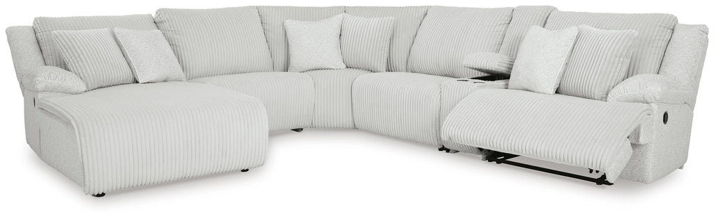 Top Tier Reclining Sectional with Chaise