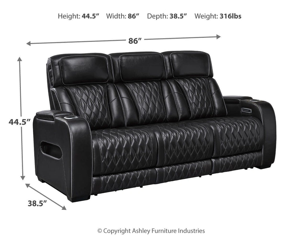 Boyington Power Reclining Sofa & Loveseat (2-Piece Set)