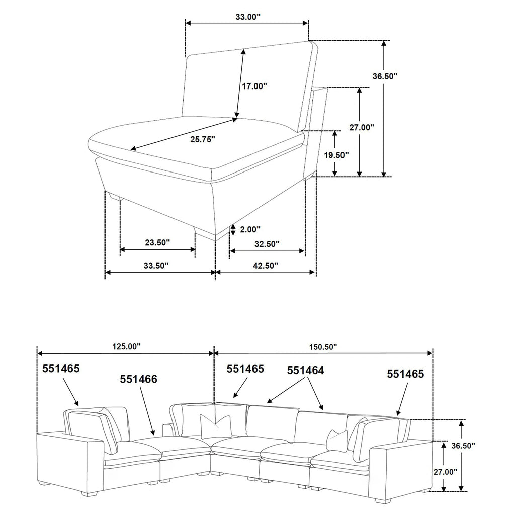 Lakeview Modular Sectional Sofa