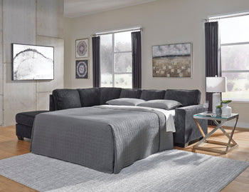 SECTIONAL ( LIGHT GRAY ) VIP Ashley Furniture