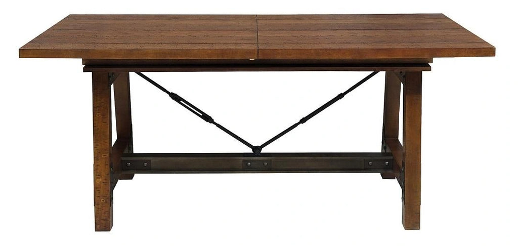 Holverson Dining Table in Rustic Brown 1715-94