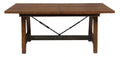 Holverson Dining Table in Rustic Brown 1715-94
