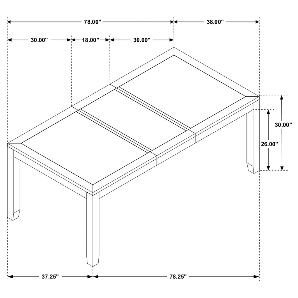 Elodie Extension Dining Table