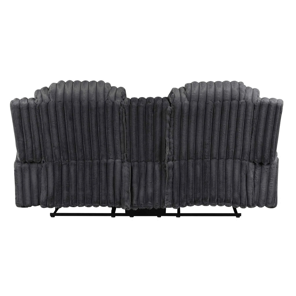 Phyllis Double Reclining Love Seat With Center Console And Cup Holders