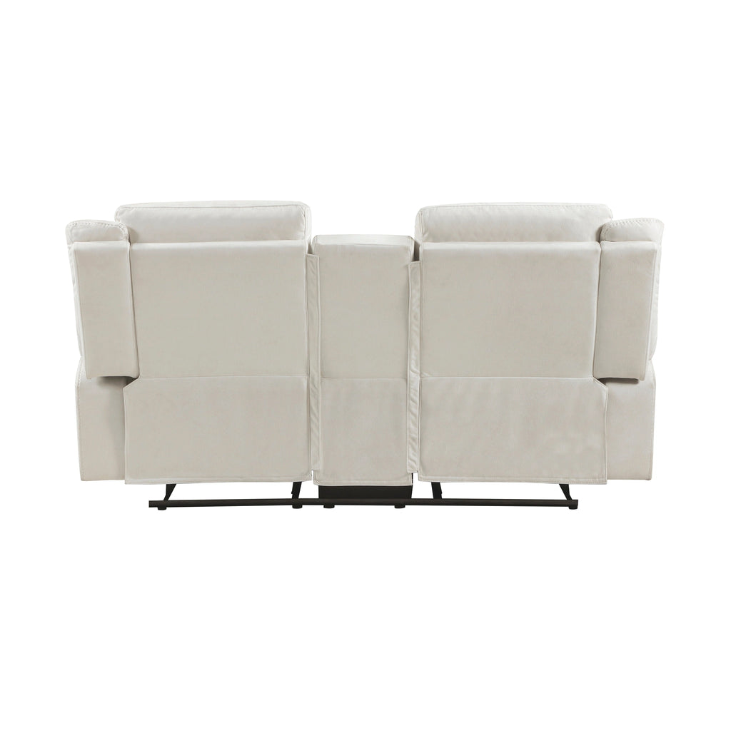 Dean Double Reclining Love Seat With Center Console