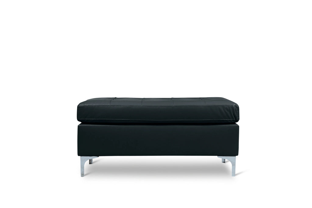 Barrington Ottoman W/Black Pu