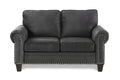 Cornelia Loveseat in Dark Gray 8216DG-2