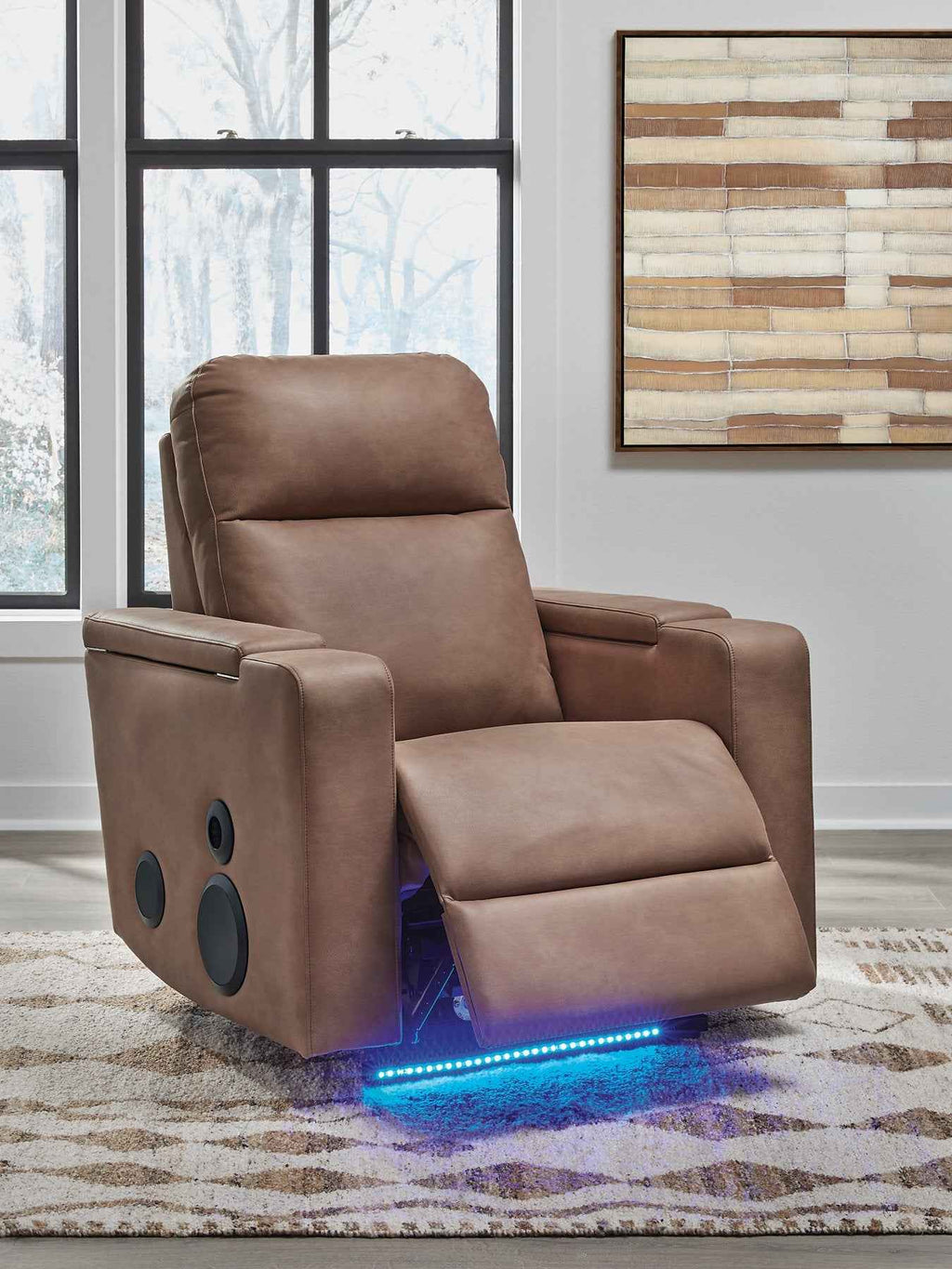 Lorrenton Power Glider Recliner with Audio System