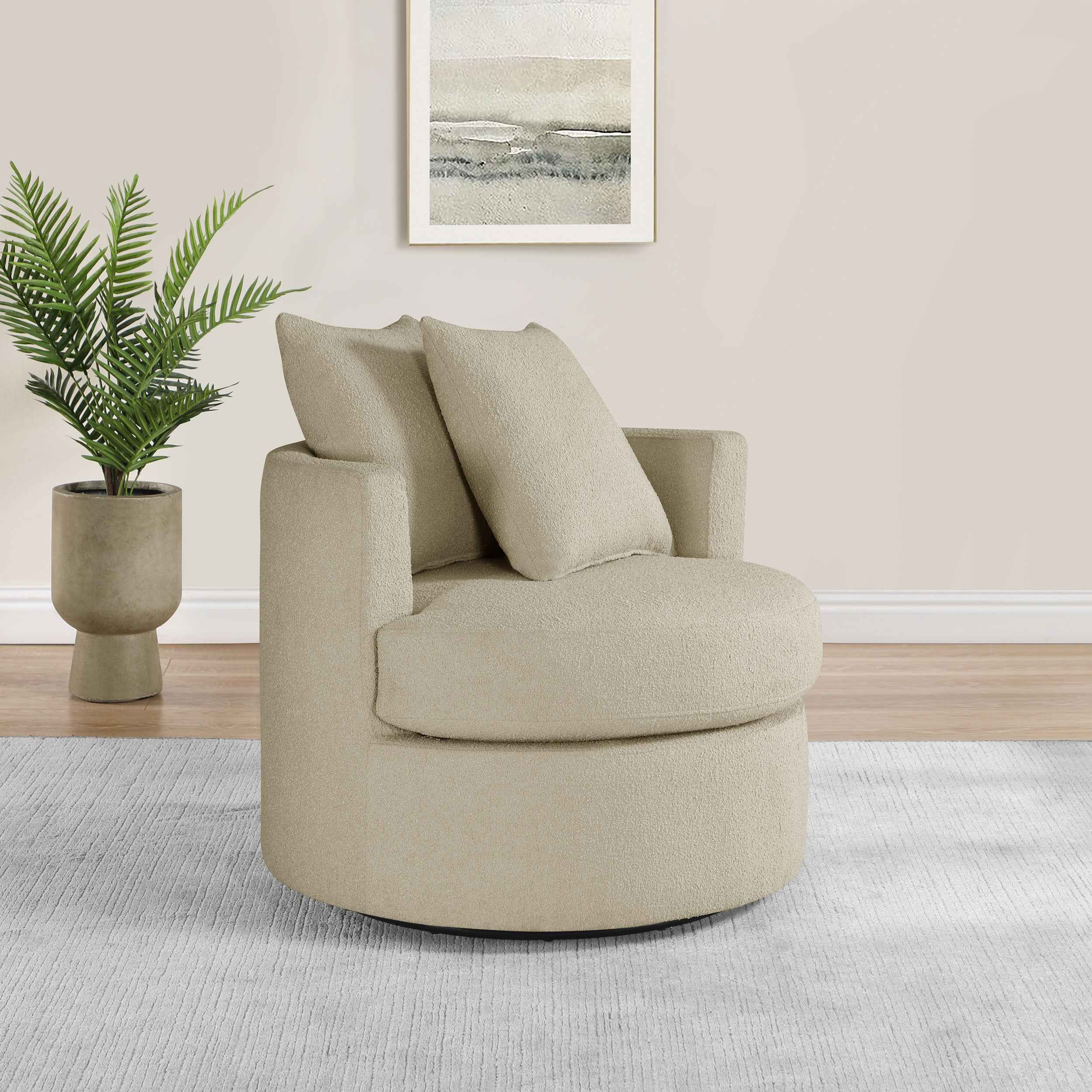 Debbie Swivel Accent Chair