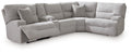 Acklen Place Power Reclining Sectional with Storage Console