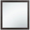 Miter Mirror in Rustin Mahogany & Dark Ebony 1762-6