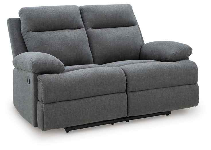 Side-Swipe Reclining Loveseat