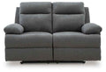 Side-Swipe Reclining Loveseat
