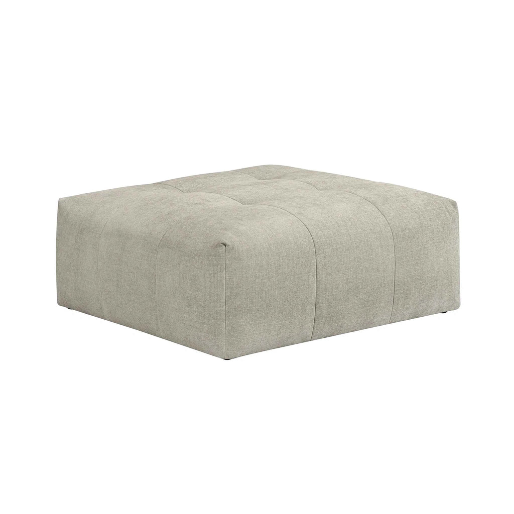 Tidal Ottoman with caster