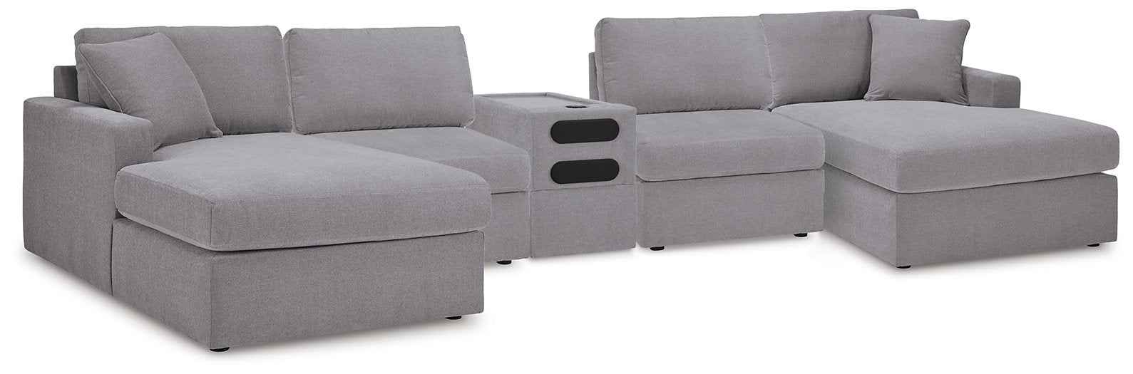 Modmax 5 Piece Sectional with Audio Console