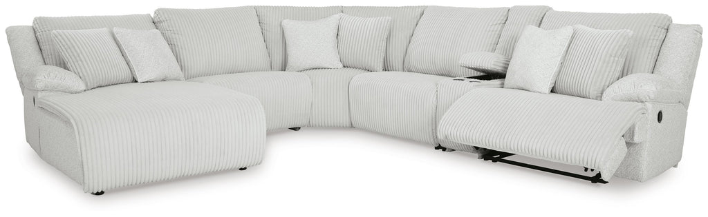 Top Tier Reclining Sectional with Chaise