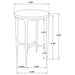Baldwin End & Side Table - VIP FURNITURE (NJ)