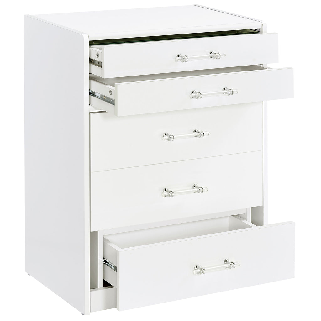 Danbury Makeup Vanity Table with LED Mirror and Stool